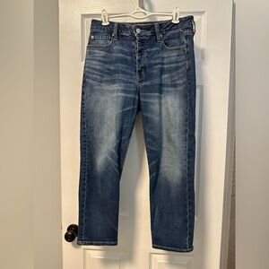 American Eagle size 10 petite light blue jeans